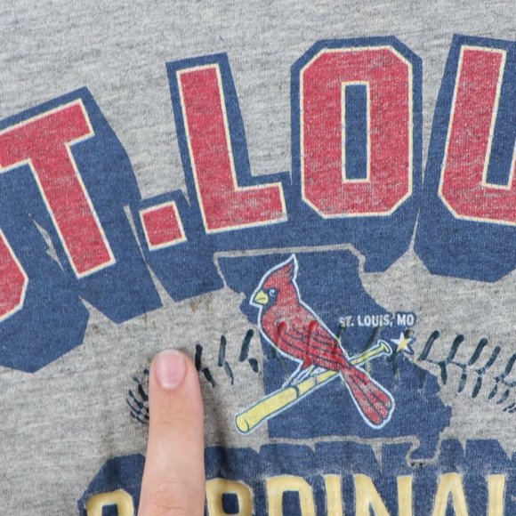 Vtg Nike Travis Scott St Louis Thrashed Shirt - Picture 6 of 9